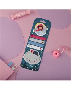 Флажки-закладки и самоклеящиеся блоки в наборе Little Red, 20л Meshu