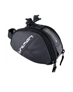 Сумка подседельная M-Snug, 16 x 8 x 8 см, полиэстер, серый, BM13-PO-SB05-GAMS Birzman