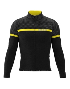 Веломайка PATAGONIA, длинный рукав, черный/желтый, A14M1022M (Размер: XXXL, Цвет: черный/желтый) Biemme