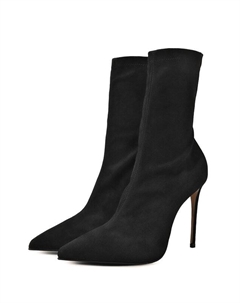 Замшевые ботильоны Stivaletto Eva 100 Le silla