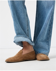 Мягкие лоферы бежевого цвета 2mood