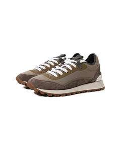 Комбинированные кроссовки Brunello cucinelli