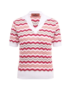 Пуловер из хлопка и вискозы Missoni