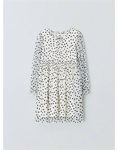 Нарядное платье в горошек для девочек Sela