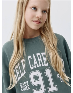 Свитшот с принтом для девочек Sela