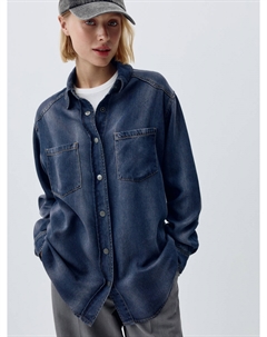 Джинсовая рубашка из тенселя Sela