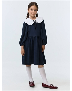 Школьное платье со съемным воротником для девочек Sela