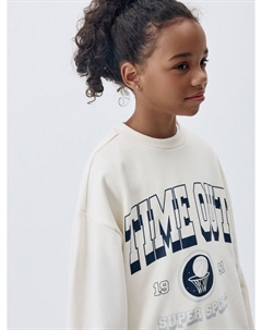 Свитшот с принтом для девочек Sela