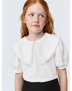 Трикотажная блузка с рукавами-фонариками для девочек Sela