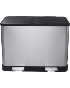 Контейнер для мусора Home 104315272 Нержавеющая сталь Черный матовый Bemeta