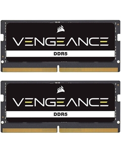 Модуль памяти SO-DIMM DDR5 32Gb (2x16Gb) PC44800 5600Mhz Corsair (CMSX32GX5M2A5600C48)