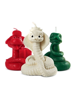 Свеча Змея интерьерная новогодняя набор Venew