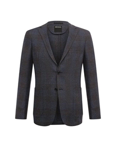 Пиджак из шерсти и льна Zegna