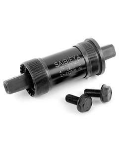 Каретка-картридж "Say Bie Ya", с промподшипниками, под квадрат, 68/113 мм, 1.37''х24T, черный, SBY 141 (113) Vinca sport