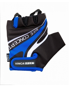 Велоперчатки, VG 949 black/blue (Размер: M) Vinca sport