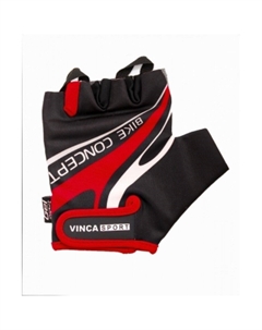 Велоперчатки, VG 949 black/red (Размер: L) Vinca sport