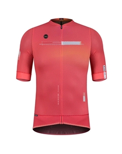 Веломайка CARRERA UNISEX PARADISE, короткий рукав, розовый fluo, 10-01-006-031 (Размер: L, Цвет: Розовый fluo) Gobik