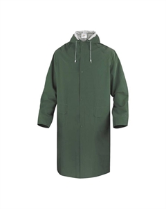 Плащ влагозащитный унисекс полиэстер 52-54 (L) рост 172-180 см зеленый (MA305VEGT2) Delta plus