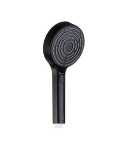 Лейка для душа ARGOtech Forte d115 мм 3 режима без шланга пластик черная (AGD 20.1314 B) Argotech