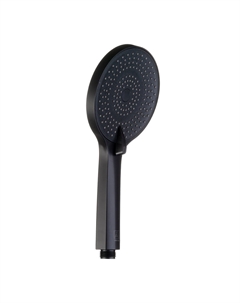 Лейка для душа ARGOtech Combi d120 мм 3 режима без шланга пластик черная (AGD 20.1320 B) Argotech