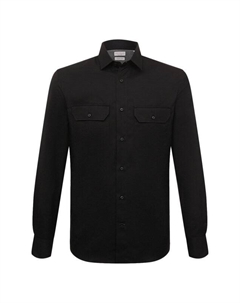 Хлопковая рубашка Brunello cucinelli