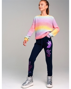 Брюки трикотажные для девочек (джегинсы) Playtoday tween