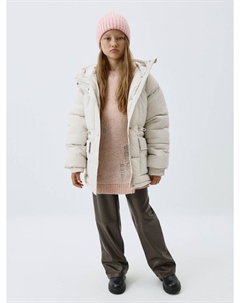 Брюки из экокожи для девочек Sela