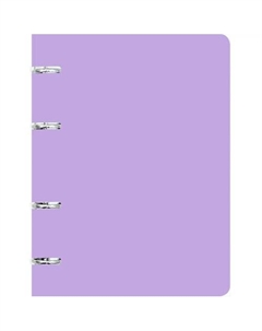 Тетрадь на кольцах, А5, 80л, 60г/м2, клетка, лаванда Listoff