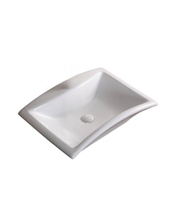 Раковина накладная 62 см CR7096 белая Ceruttispa