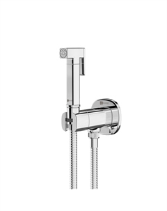 Встраиваемый смеситель с гигиеническим душем Solo LM7172C хром Lemark