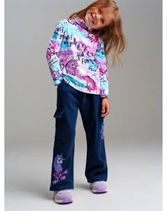 Брюки трикотажные для девочек Playtoday kids