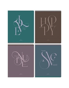 Тетрадь Happy moment, 48л, А5, клетка, 70г/м2, в ассортименте Greenwich line