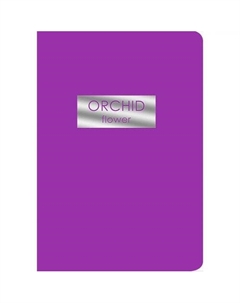 Блокнот Orchid, А5-, 48л, скрепка, Soft Touch, 60г/м2, клетка Listoff