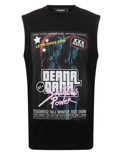 Хлопковая майка Dsquared2