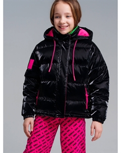 Куртка текстильная с полиуретановым покрытием для девочек Playtoday tween