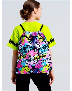 Сумка-мешок текстильная для девочек School by playtoday