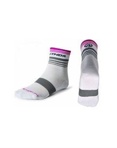 Велоноски ProLite X0, бело-серо-фиолетовые, 8-7200287 (Размер: L (41-44 см)) Author