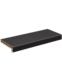 Подоконник ПВХ LD 40 300х2000х22 мм покрытие Elesgo черный матовый Moeller