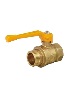 Кран шаровой газовый 3/4 ВР(г) х 3/4 НР(ш) ручка (.А11.0.20.40) Баз