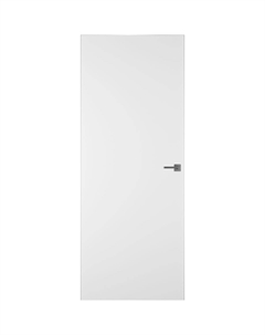 Дверь межкомнатная Invisible 700х2000 мм правая с обратным открыванием с притвором с замком хром Velldoris