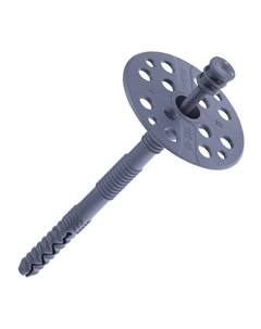 Дюбель для теплоизоляции 10х120 мм пластиковый гвоздь (250 шт.) Daxmer