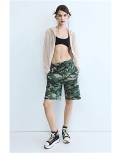 Шорты-бриджи трикотажные с принтом Befree