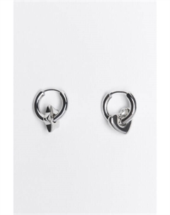 Серьги-конго с сердечком и звездочкой Befree