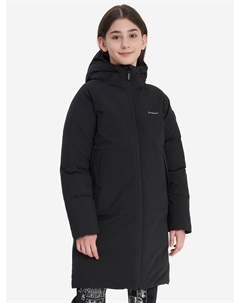 Куртка утепленная для девочек, Черный Demix