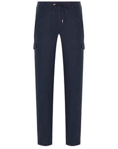 Брюки-карго льняные Cudgi