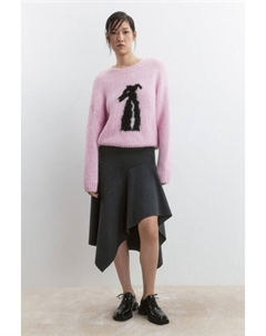 Джемпер вязаный теплый с рисунком Befree