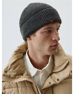 Базовая шапка в рубчик Sela