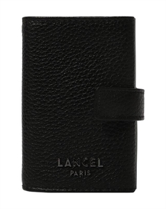 Кожаный футляр для кредитных карт Lancel