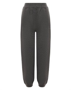 Джоггеры из шерсти и кашемира Msgm