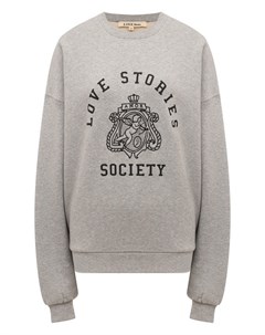 Хлопковый свитшот Love stories